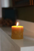 Buzzy Bee Pillar Beeswax Candle - The Buzzy Bee Co.