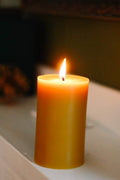 Large Pillar Beeswax Candle - The Buzzy Bee Co.