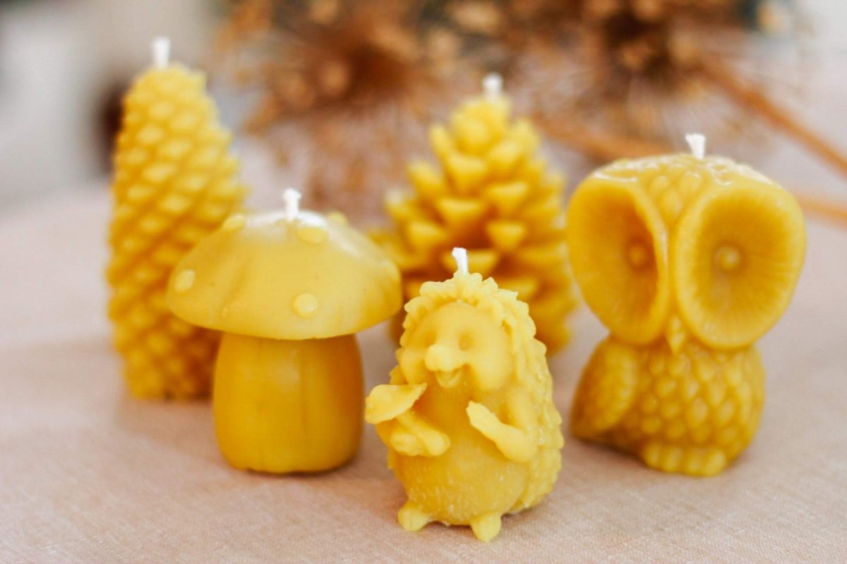 The Woodland Beeswax Candle Collection - The Buzzy Bee Co.